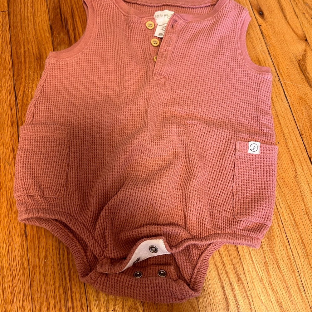 Carter's Pink button romper